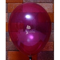 Burgundy Crystal Plain Balloon